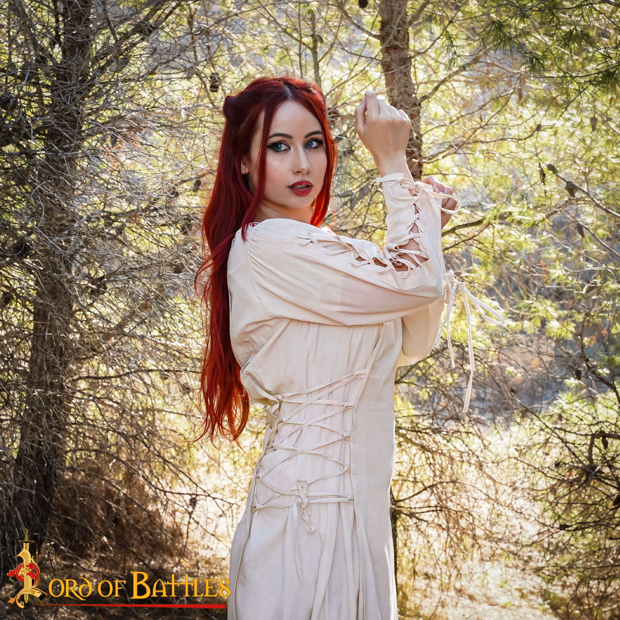 Vestido medieval de algodón Princesa Aventurera - imagen 7