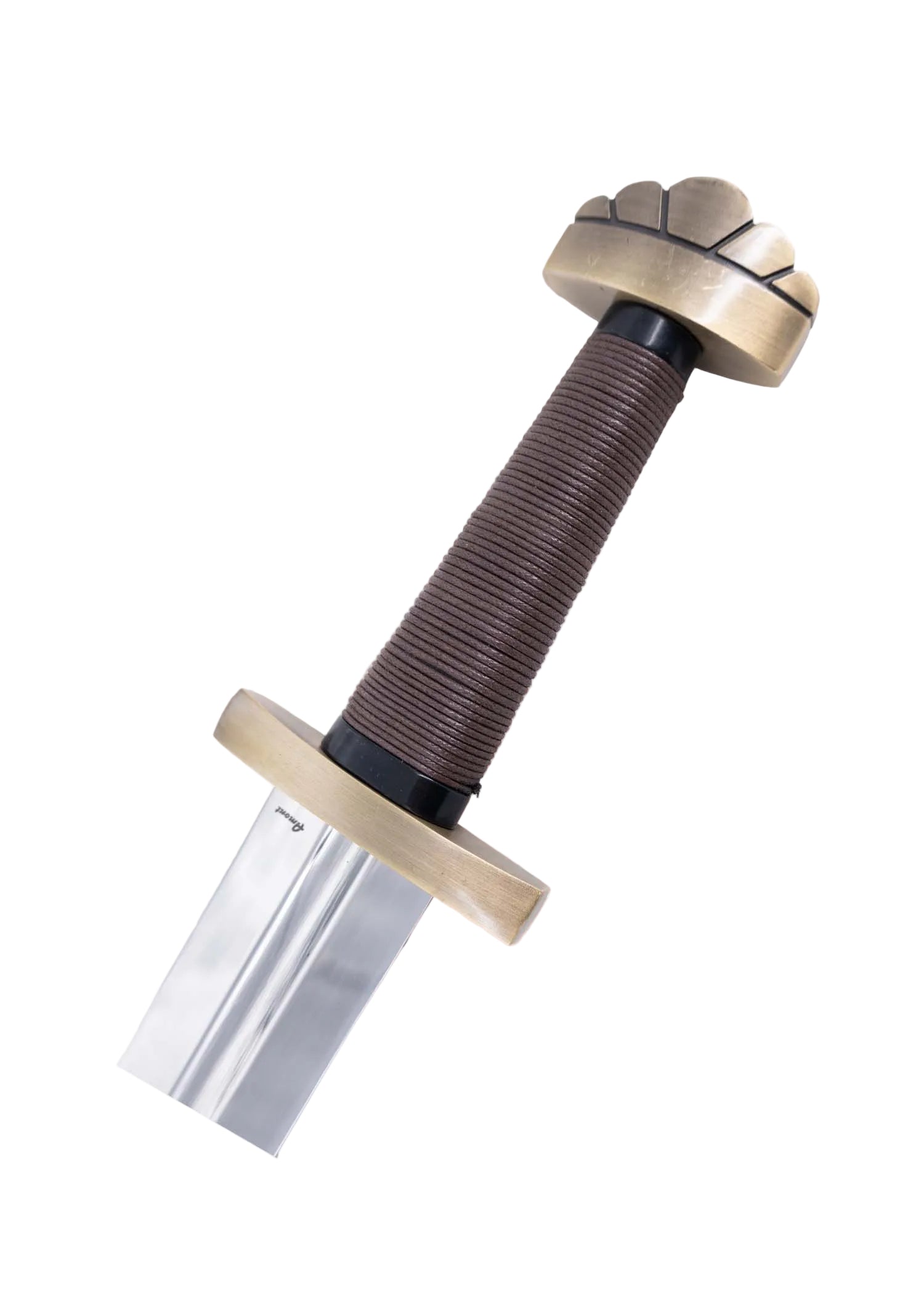 Imagen única de: Espada Vikinga Decorativa con Funda – Pomo y Guarda Dorados