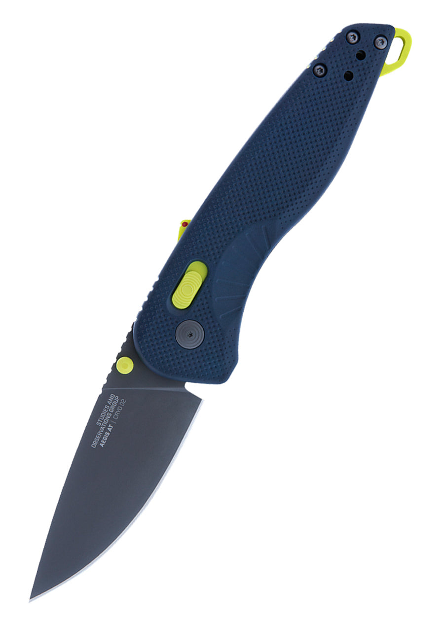 Imagen única de: Navaja Aegis At - Indigo & Acid, Sog