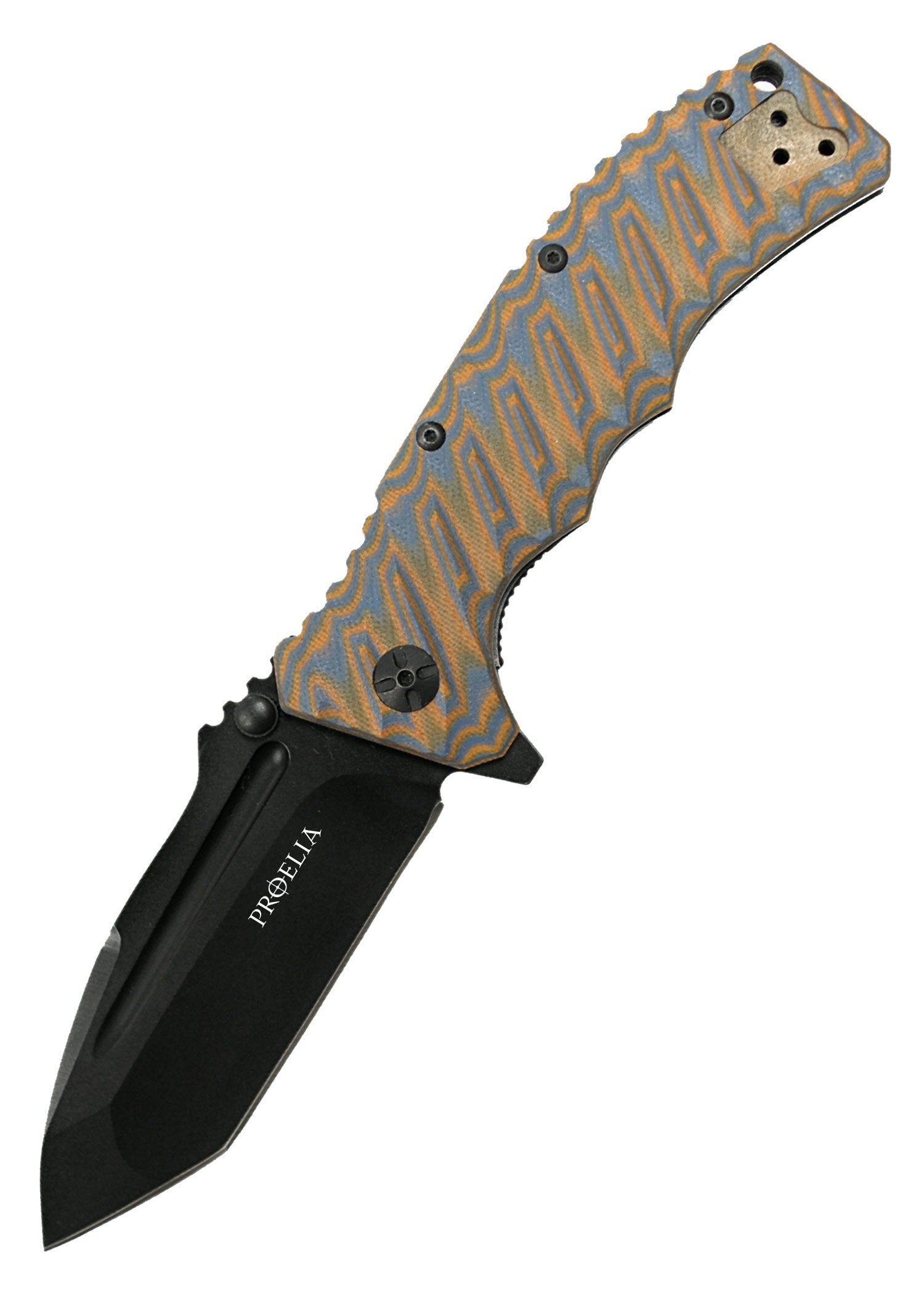 Imagen única de: Navaja Proelia Tanto, Negro Mate, Defcon