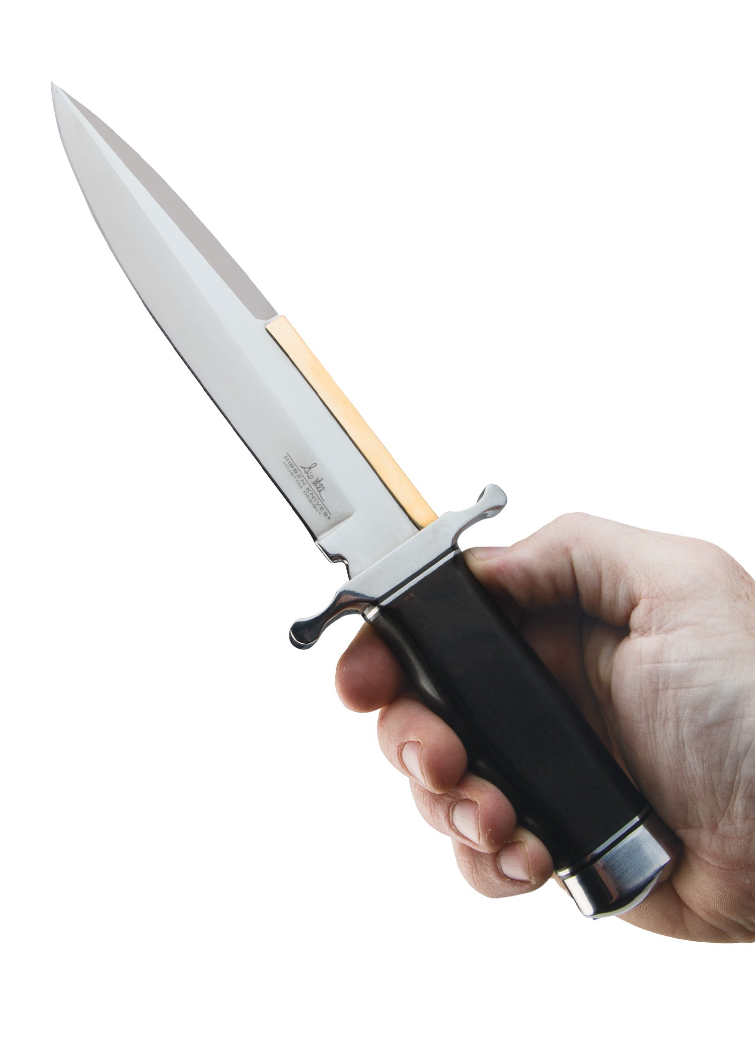 Imagen única de: Gil Hibben - Cuchillo Para Botas Del Viejo Oeste Con Funda