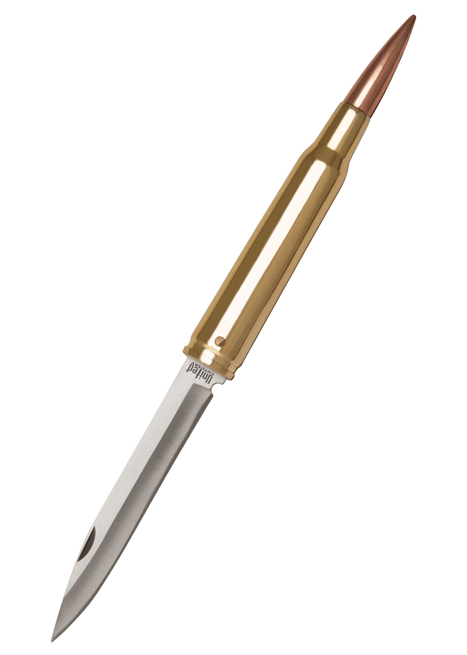 Imagen única de: Unidos 50 Cal. Bullet Folding Knife, Navaja Plegable Con Forma De Cartucho