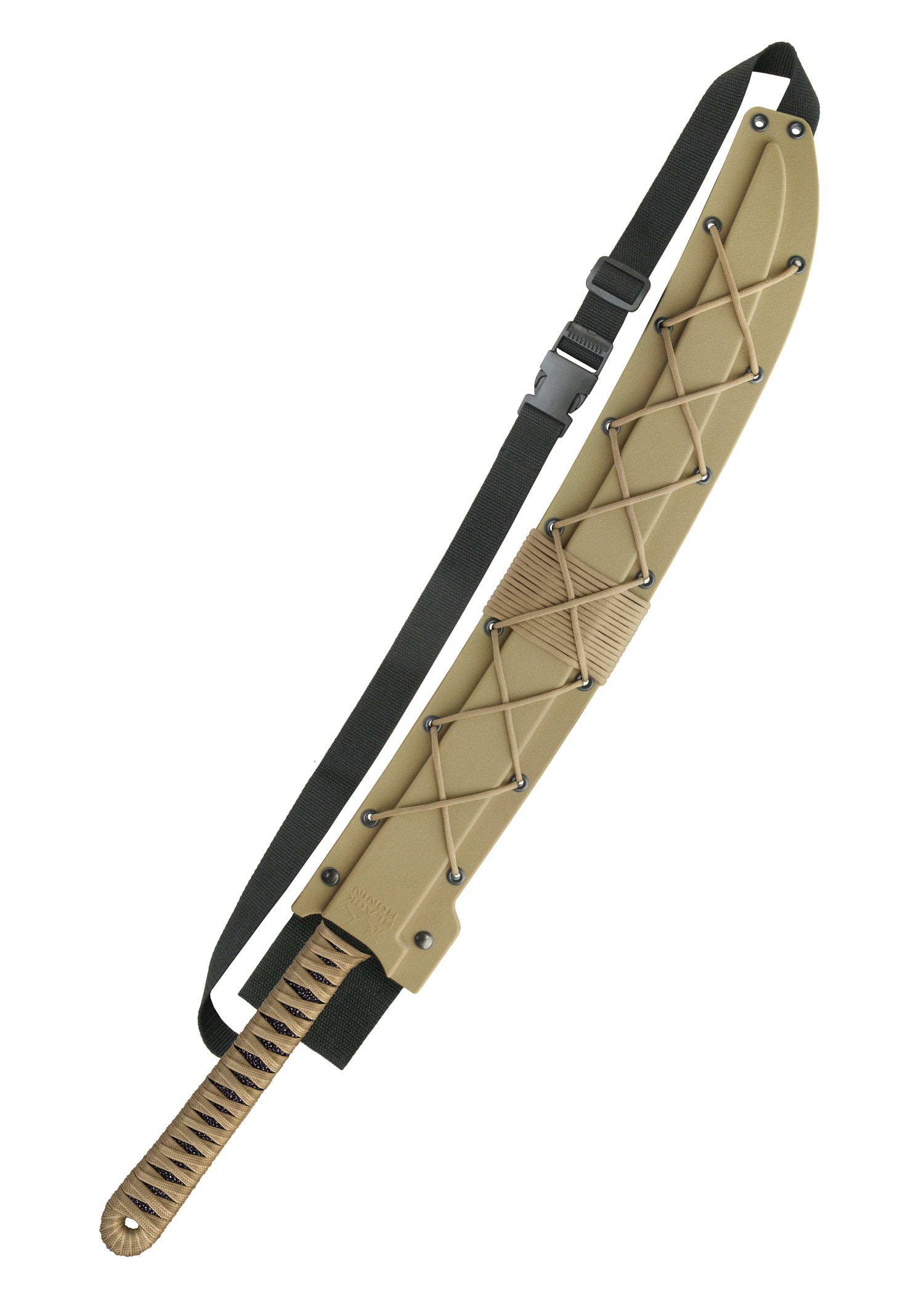 Imagen única de: Espada Wakizashi De Combate Ronin Tan Negra