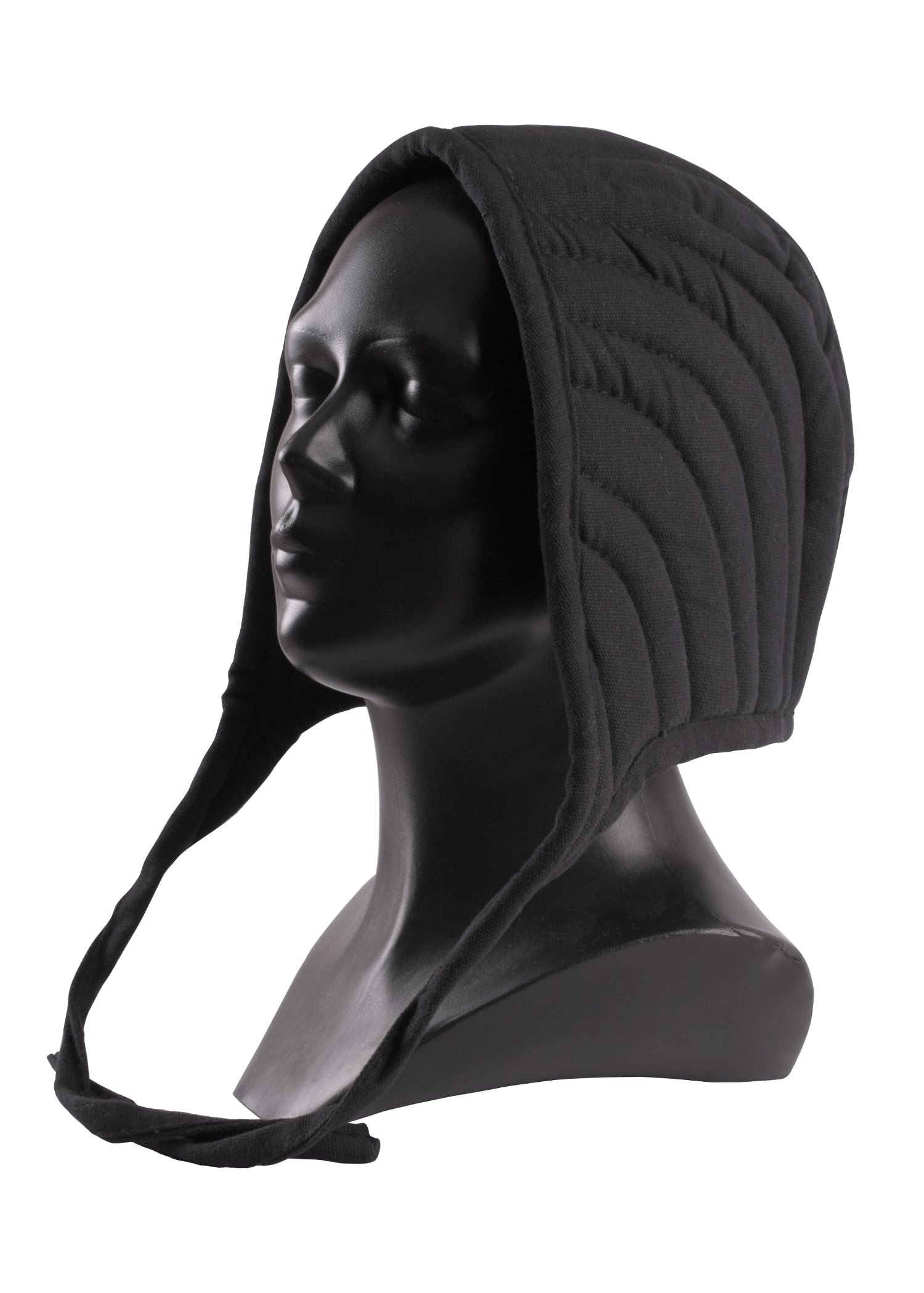 Imagen única de: Capucha Con Cintura Acolchada, Negro