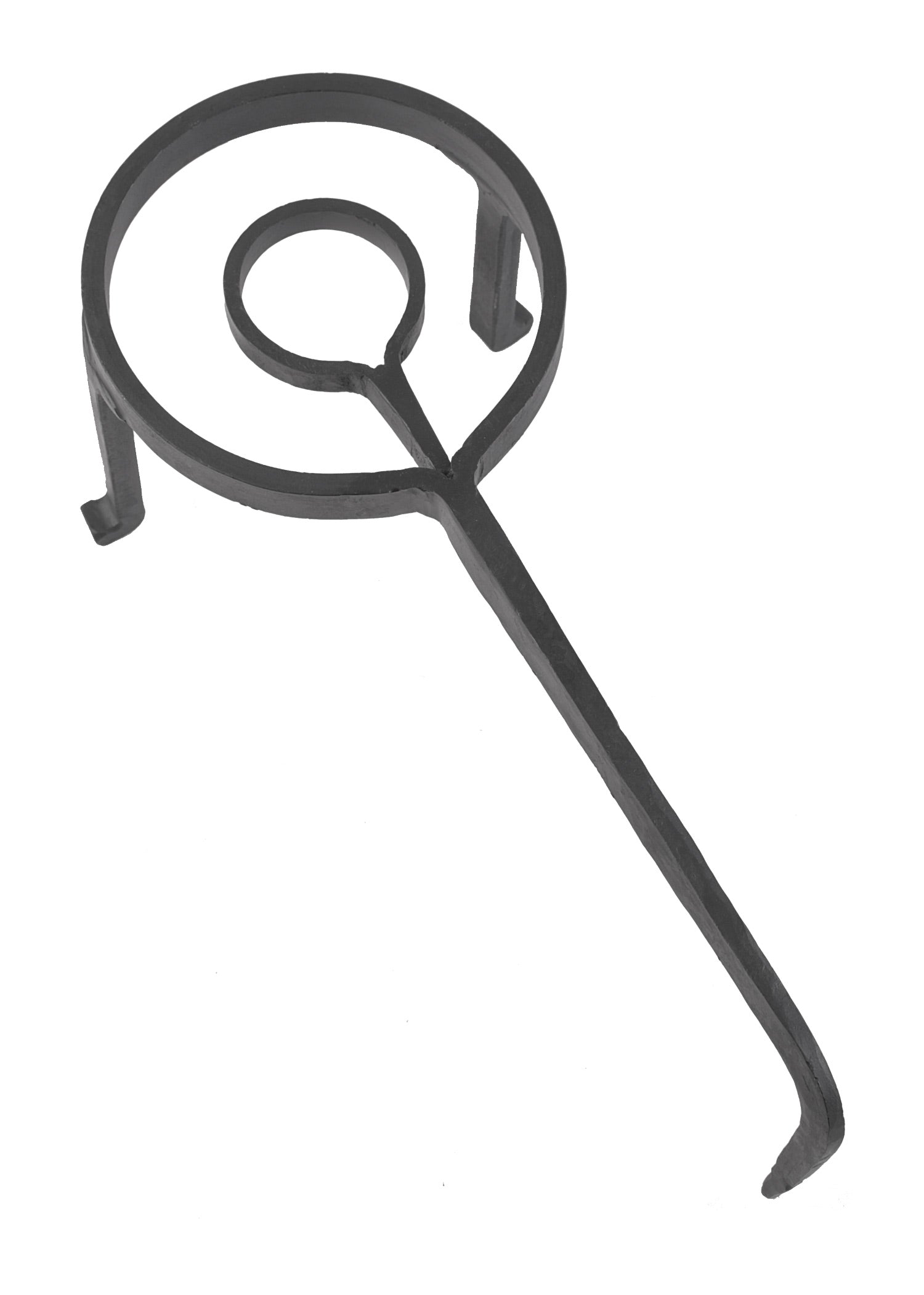 Imagen única de: Trípode Medieval, Mendigo, Forjado A Mano.