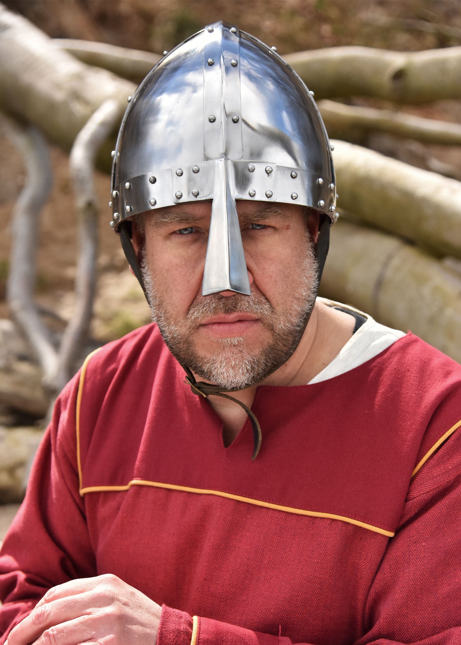 Imagen única de: Casco Normando Spangen, Acero De 2 Mm