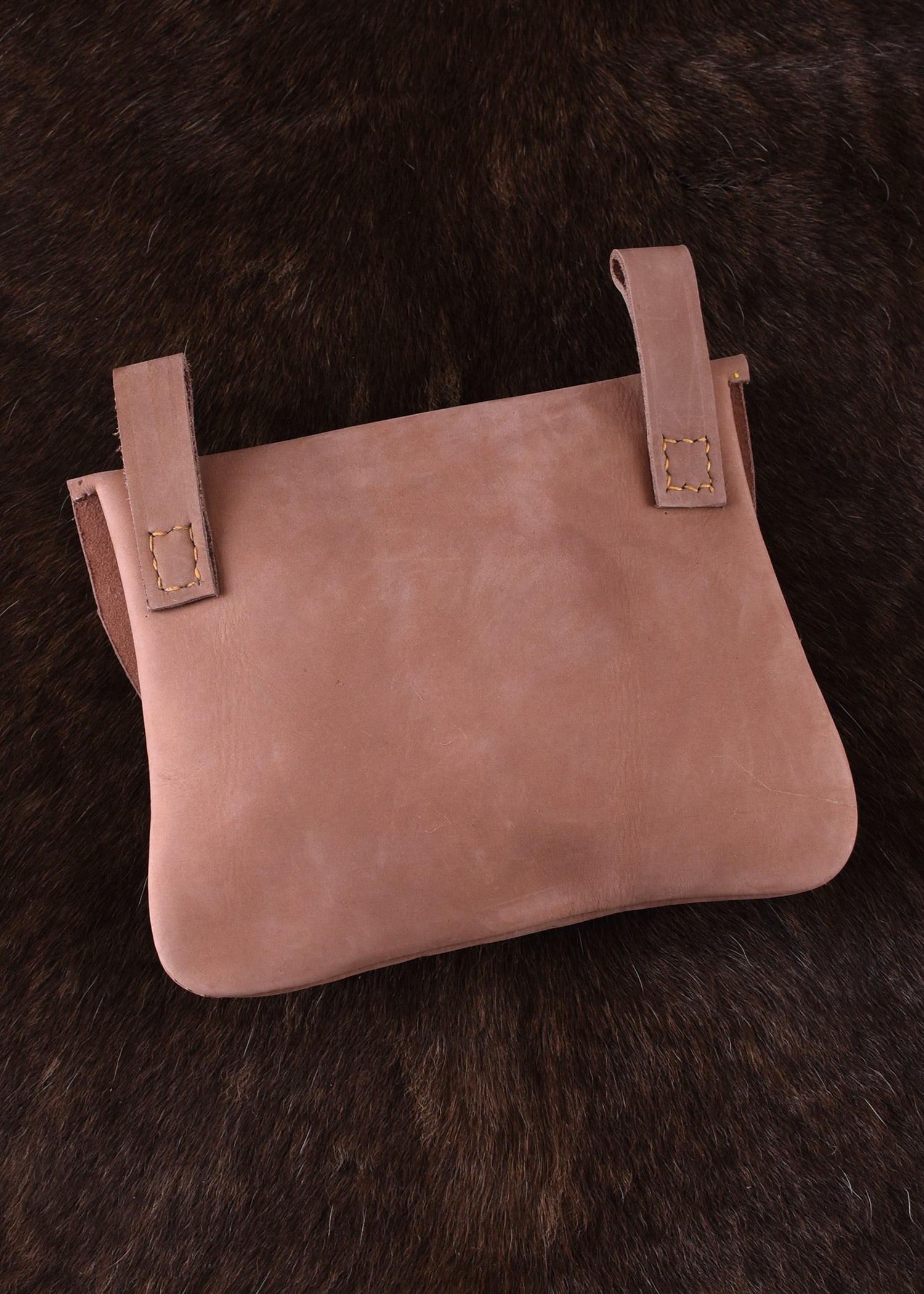 Imagen única de: Riñonera Rectangular De Piel