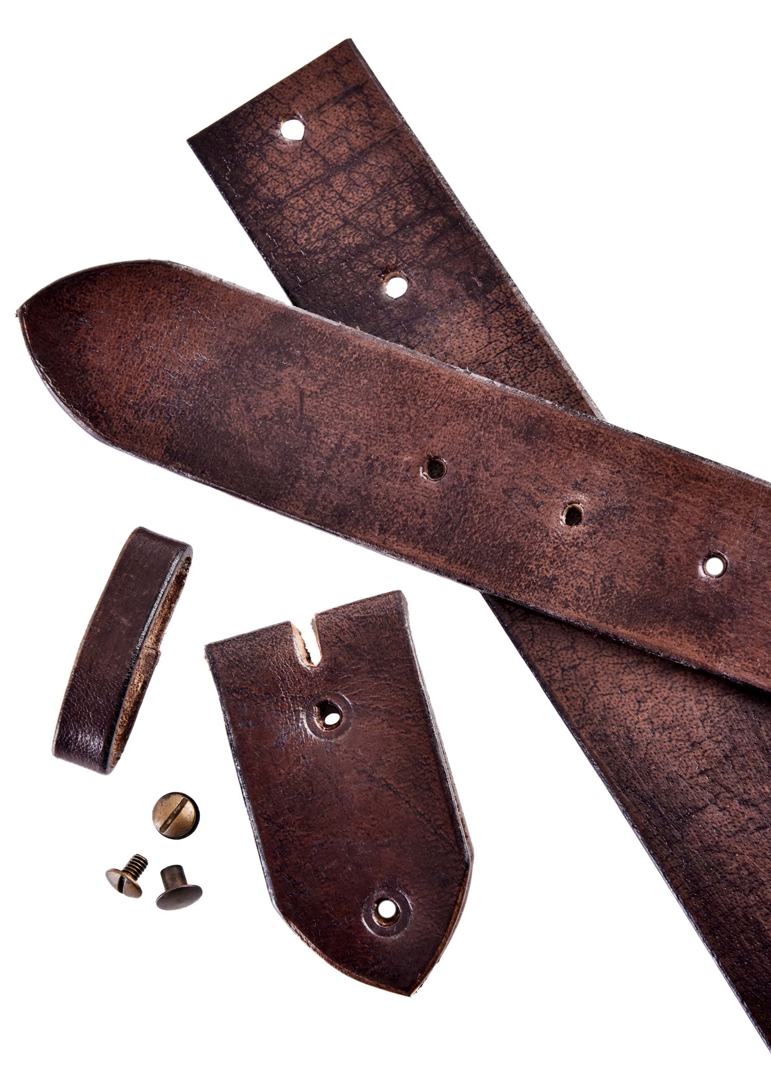 Imagen única de: Cinturón Sin Hebilla, Cuero En Blanco, 125 Cm, Varios Colores