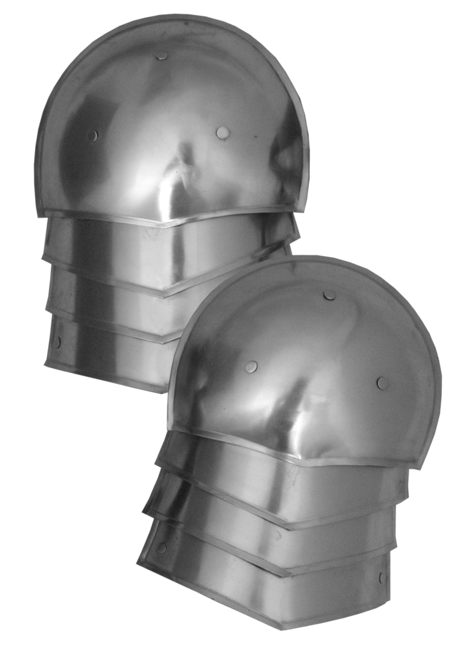 Hombreras Medievales, Cuatro Piezas, Acero De 1,6 Mm, Par 1