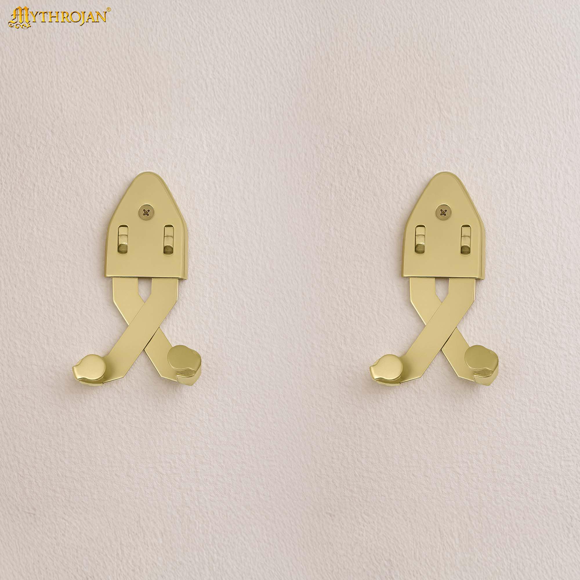 Soporte de pared vertical ajustable para espada