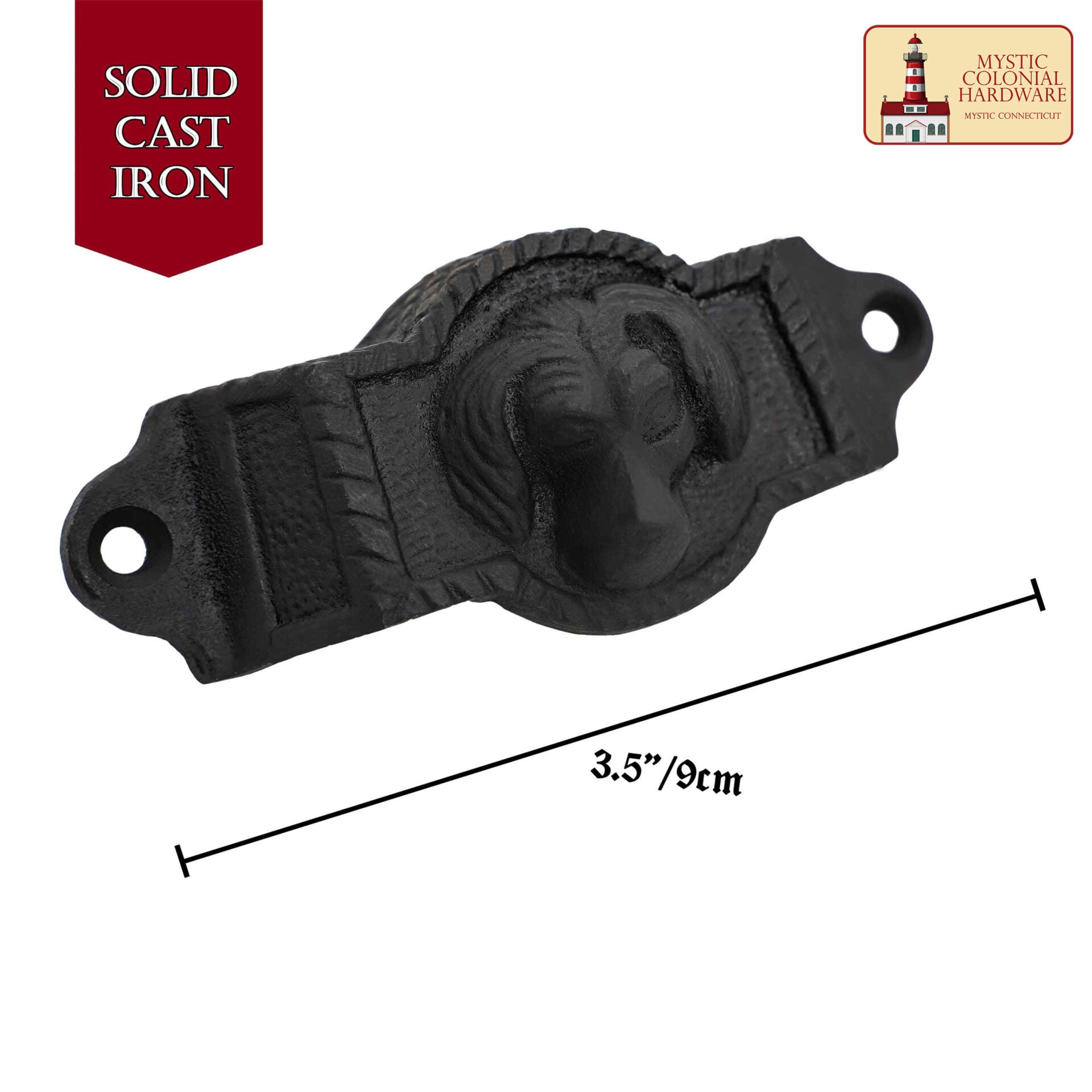 Imagen única de: Cajón Tire Negro Plano Gabinete Taza Tirones Cocina Hardware Gabinete Manijas Negro Mate Cajón Manijas Tire