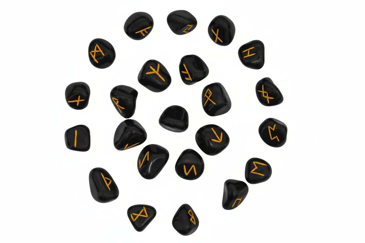 Set de Piedras Rúnicas Vikingas - Imagen 4