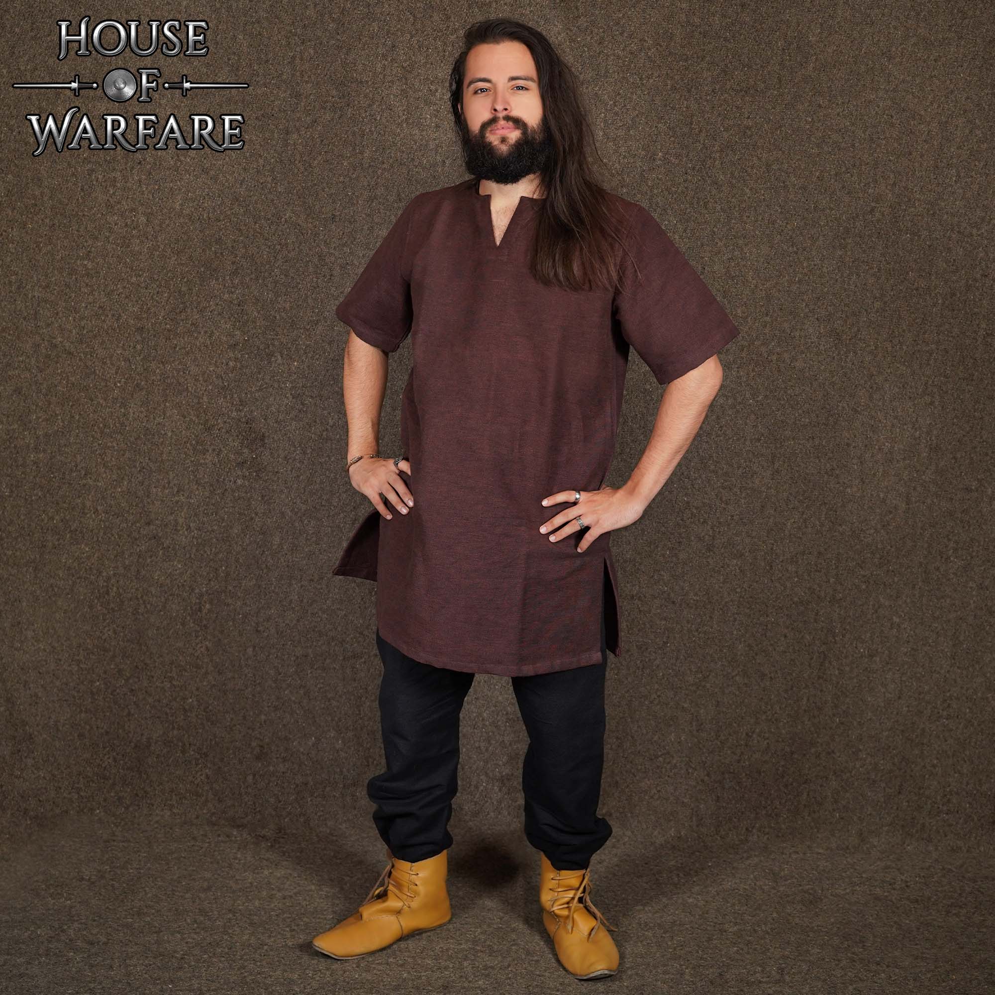Pantalones Viking Throsberg en lona de algodón hechos a mano - imagen 7