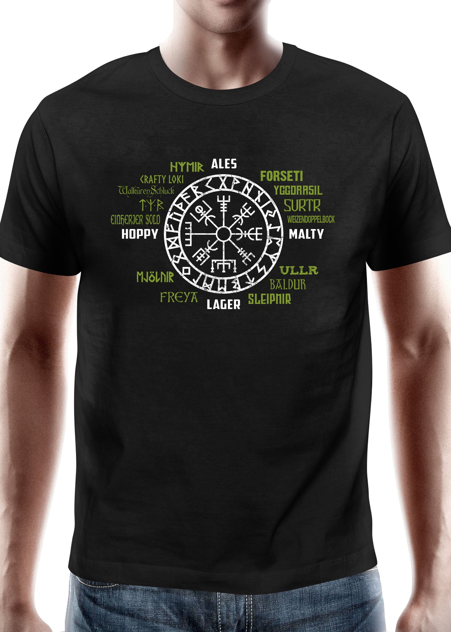 Imagen única de: Visera De Aceite - Cervecería Wacken, Camiseta