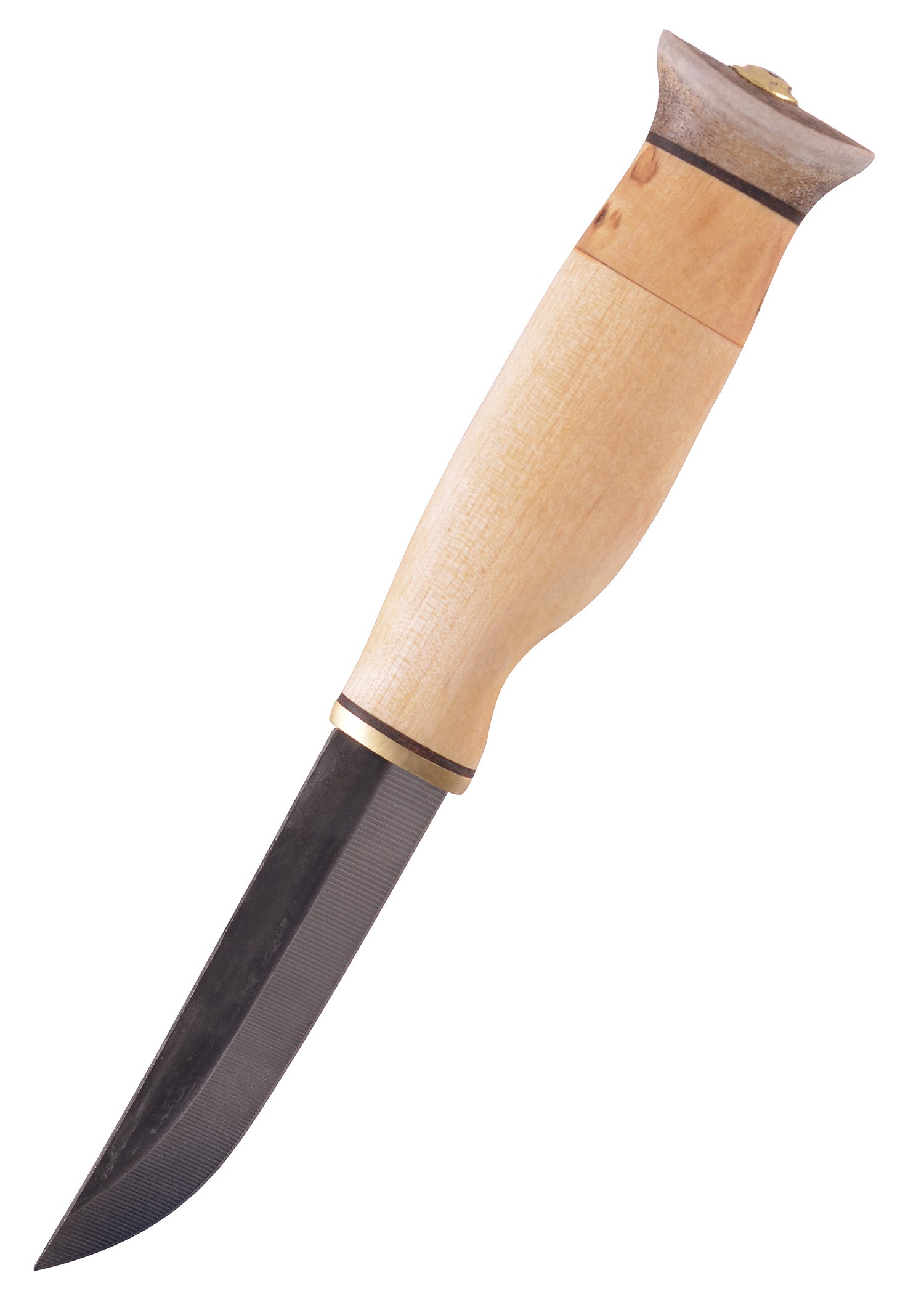 Imagen única de: Cuchillo De Caza Vuolupuukko Sarvihatulla, Wood-jewel