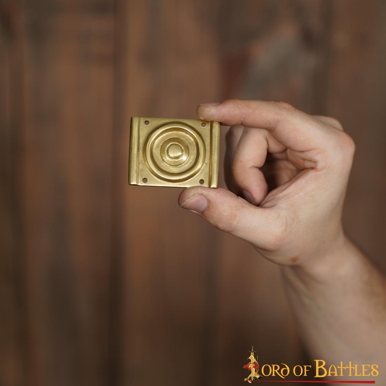 Imagen única de: Set de 3 decoraciones romanas en latón - imagen 11
