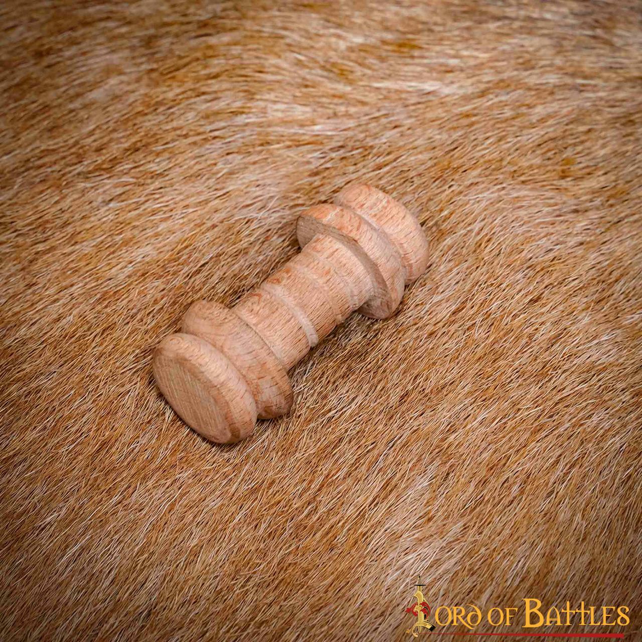 Carrete de hilo de madera hecho a mano - estilo histórico - imagen 15