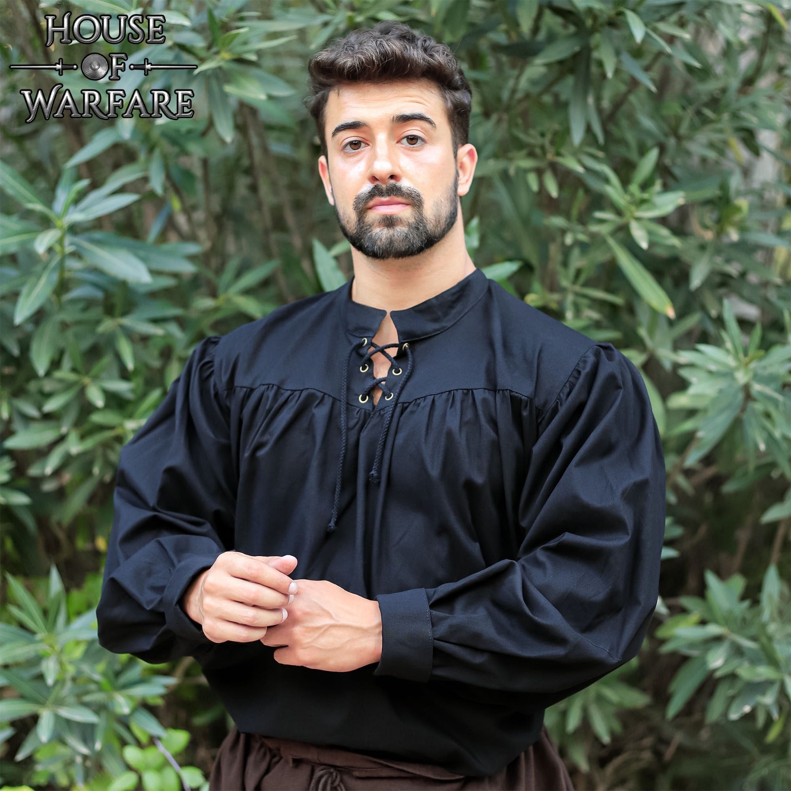 Camisa pirata de fantasía medieval - imagen 9