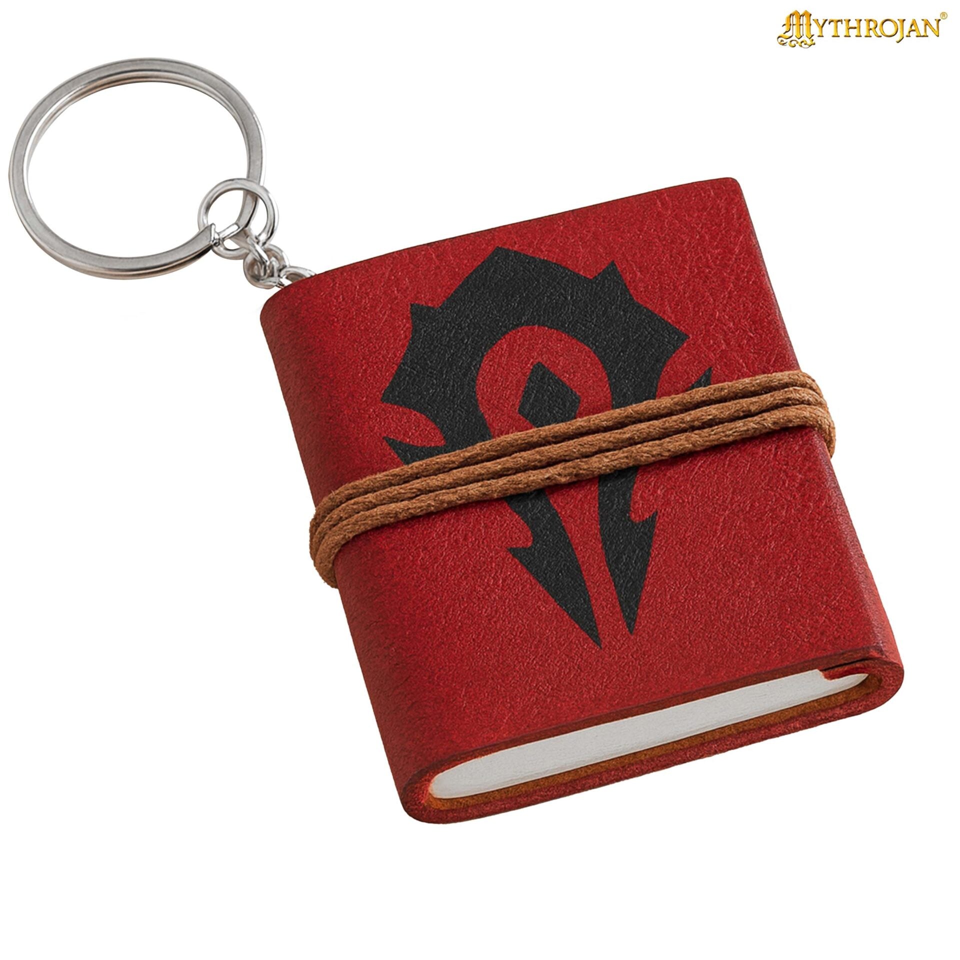 Mini cuaderno de cuero con llavero - World of Warcraft (Alianza u Horda) - imagen 18