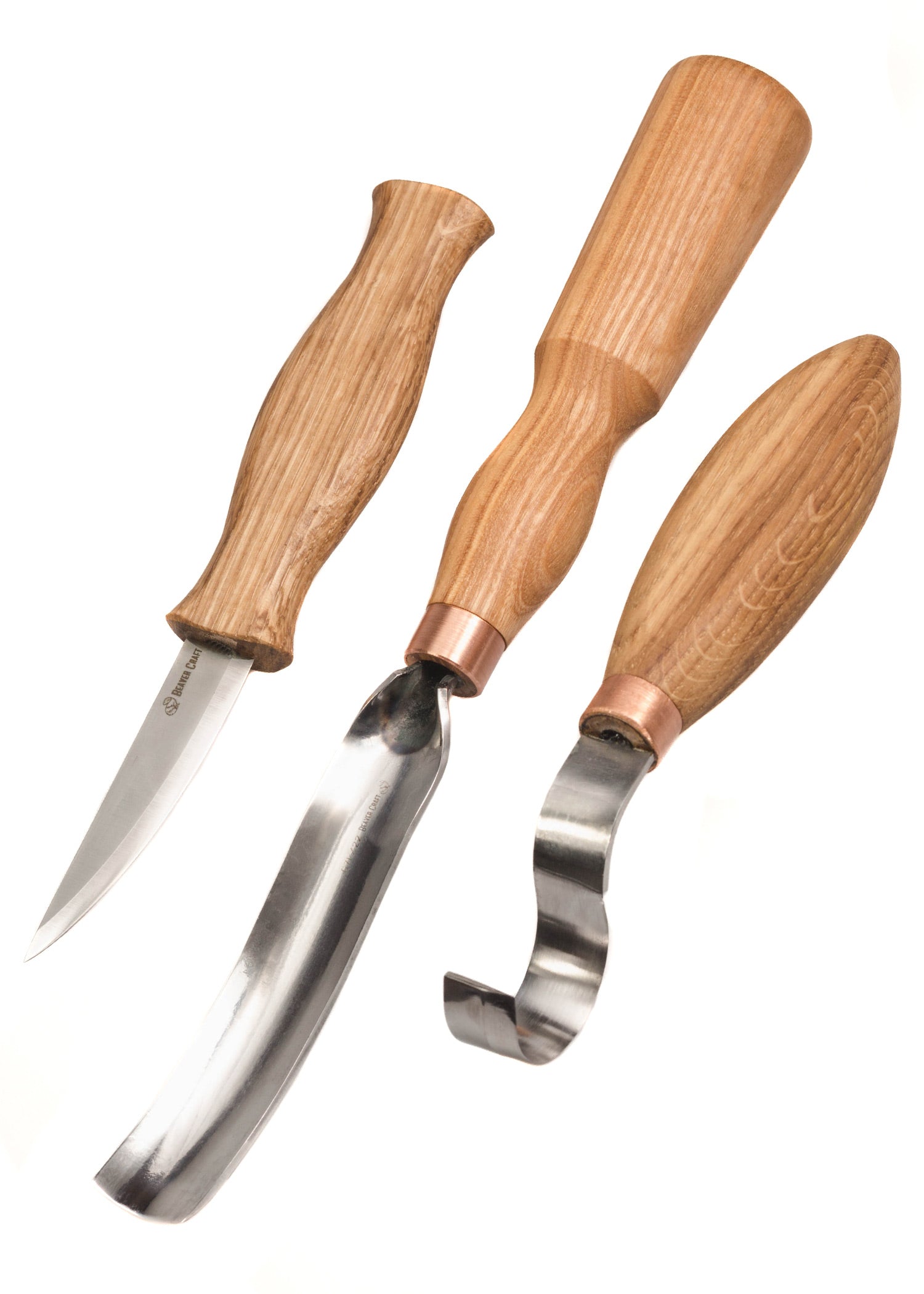 Imagen única de: Juego De Tallar Cuchara Con Gubia Beavercraft