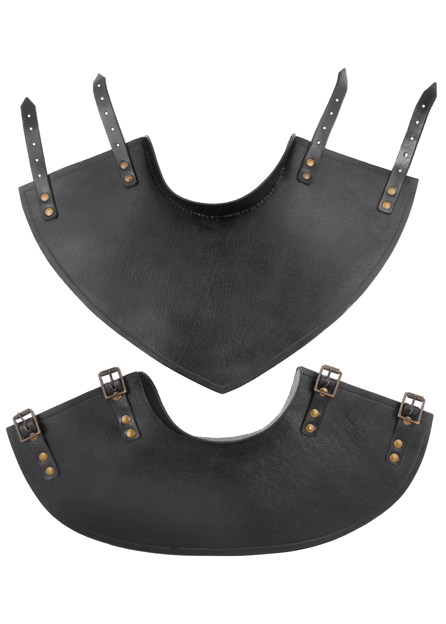 Imagen única de: Collar De Cuero Balor, Negro
