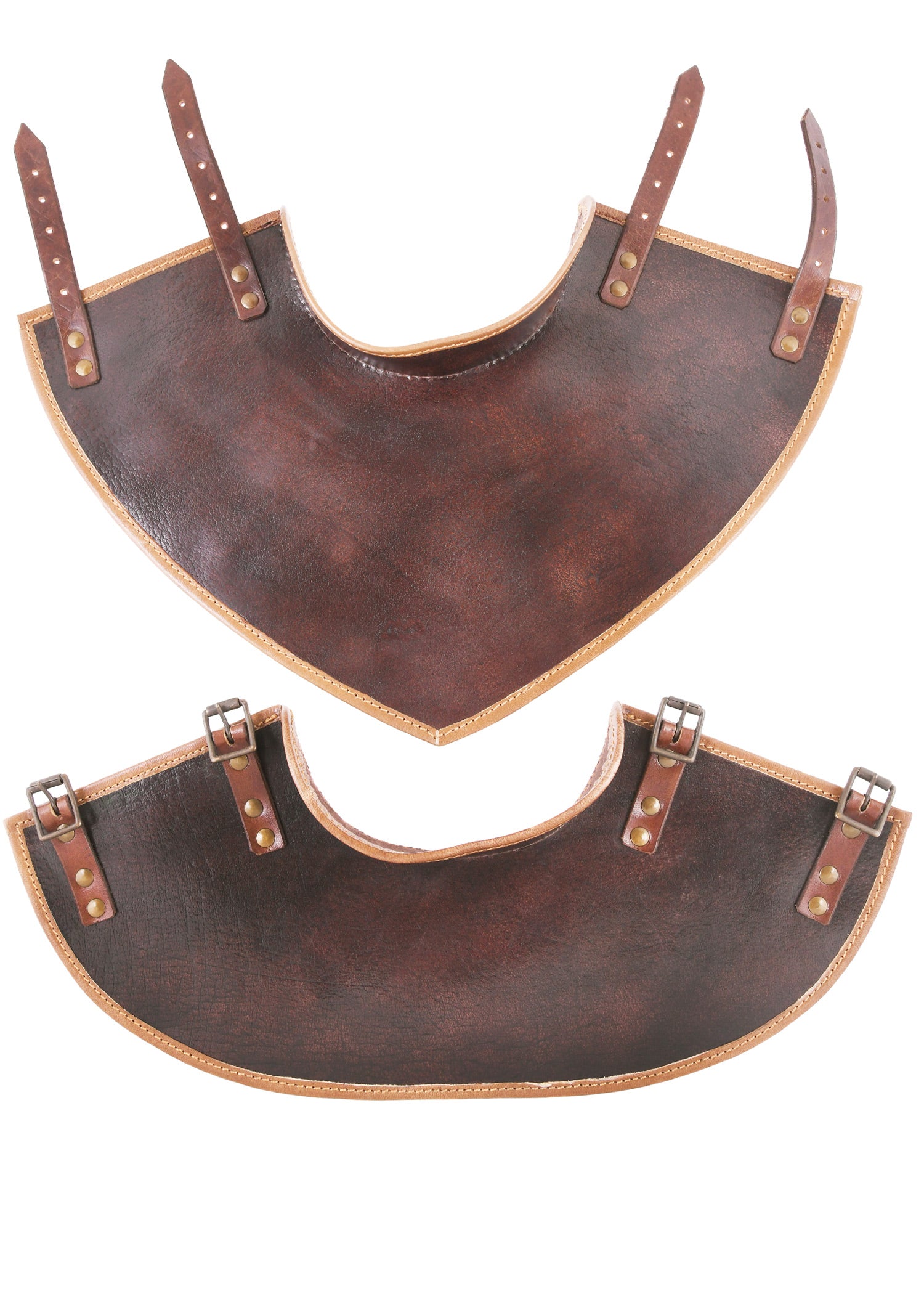 Imagen única de: Collar De Cuero Arnulf, Marrón