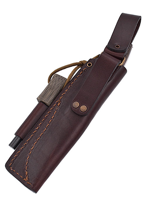 Imagen única de: Brisa Trapper 95 - Micarta Verde, Scandi, Firesteel