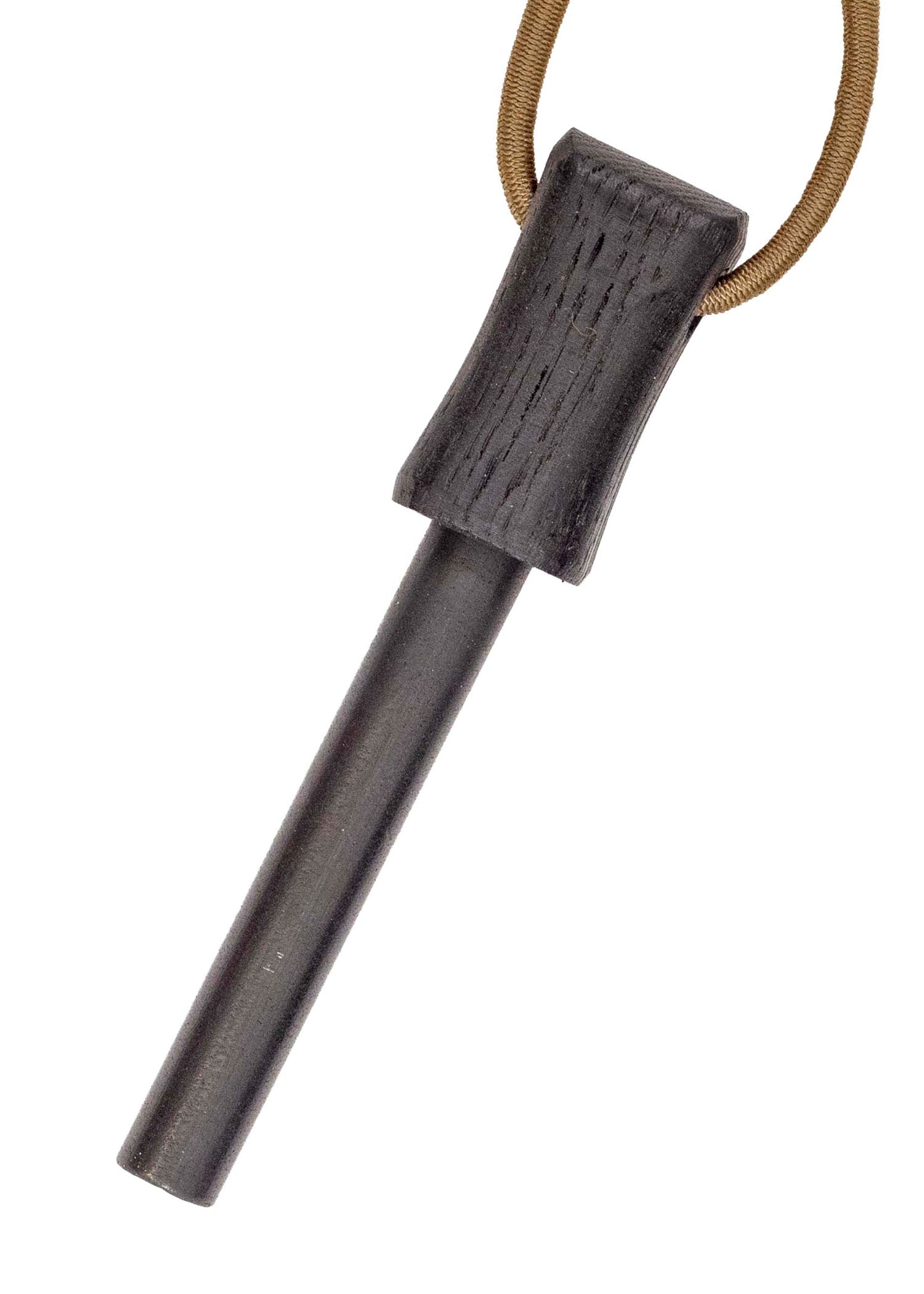 Imagen única de: Cuchillo Fijo Woodsman, Roble Pantanoso, Con Acero Resistente Al Fuego, Casström