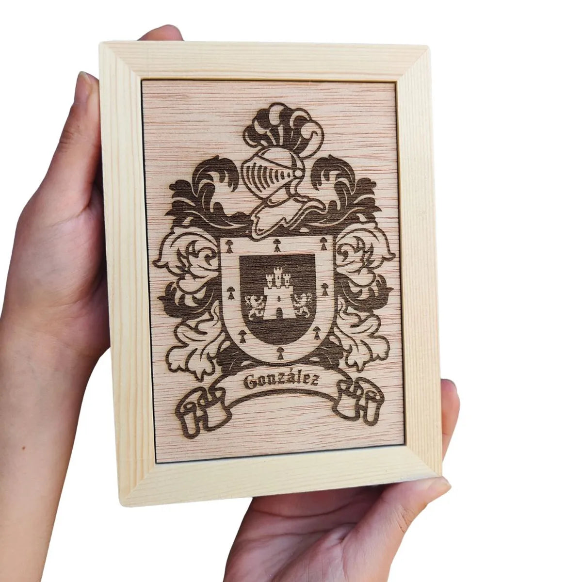 Cartel Heráldico Decorativo González