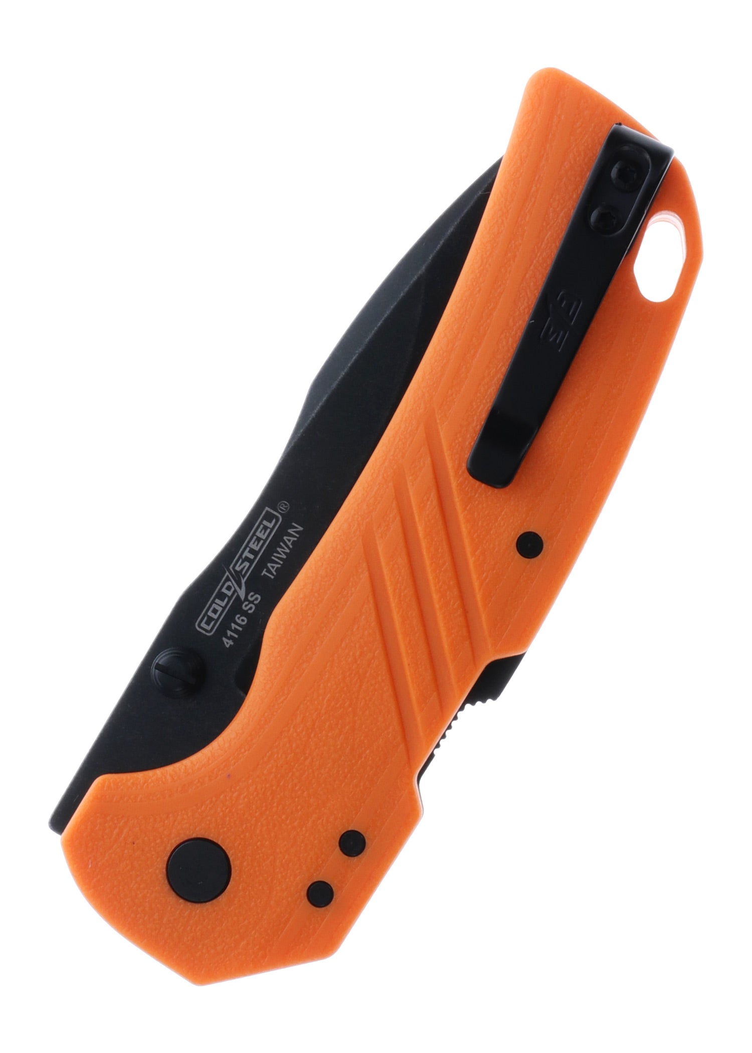 Imagen única de: Navaja De Bolsillo Cold Steel Engage Clip Point 3, Color Naranja Brillante