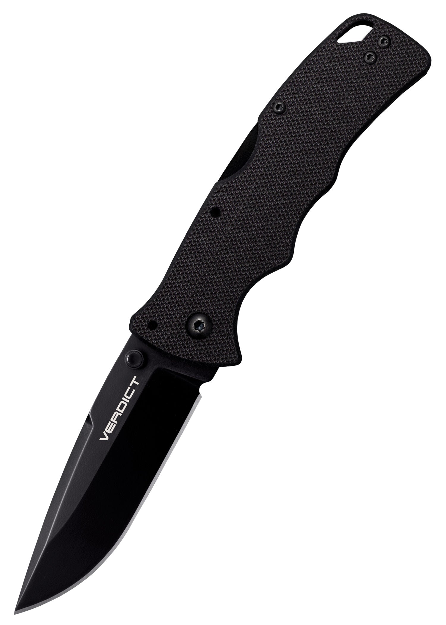 Imagen única de: Navaja De Bolsillo Verdict, Spear Point, Aus10a, Mango Negro