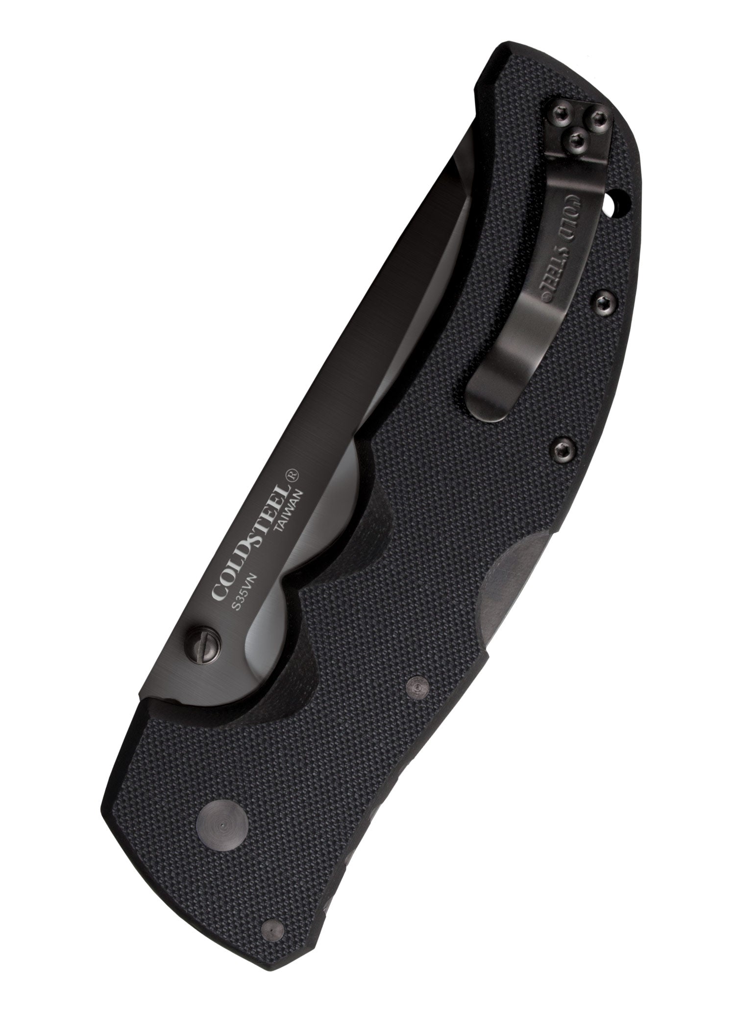 Imagen única de: Navaja Recon 1 Tanto Pt., S35vn, Negra, Parcialmente Dentada