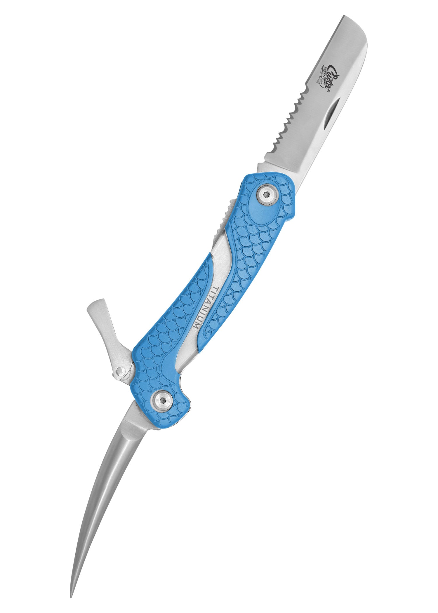 Imagen única de: Cuchillo Plegable Cuda Titanium Bonded Marlin Spike