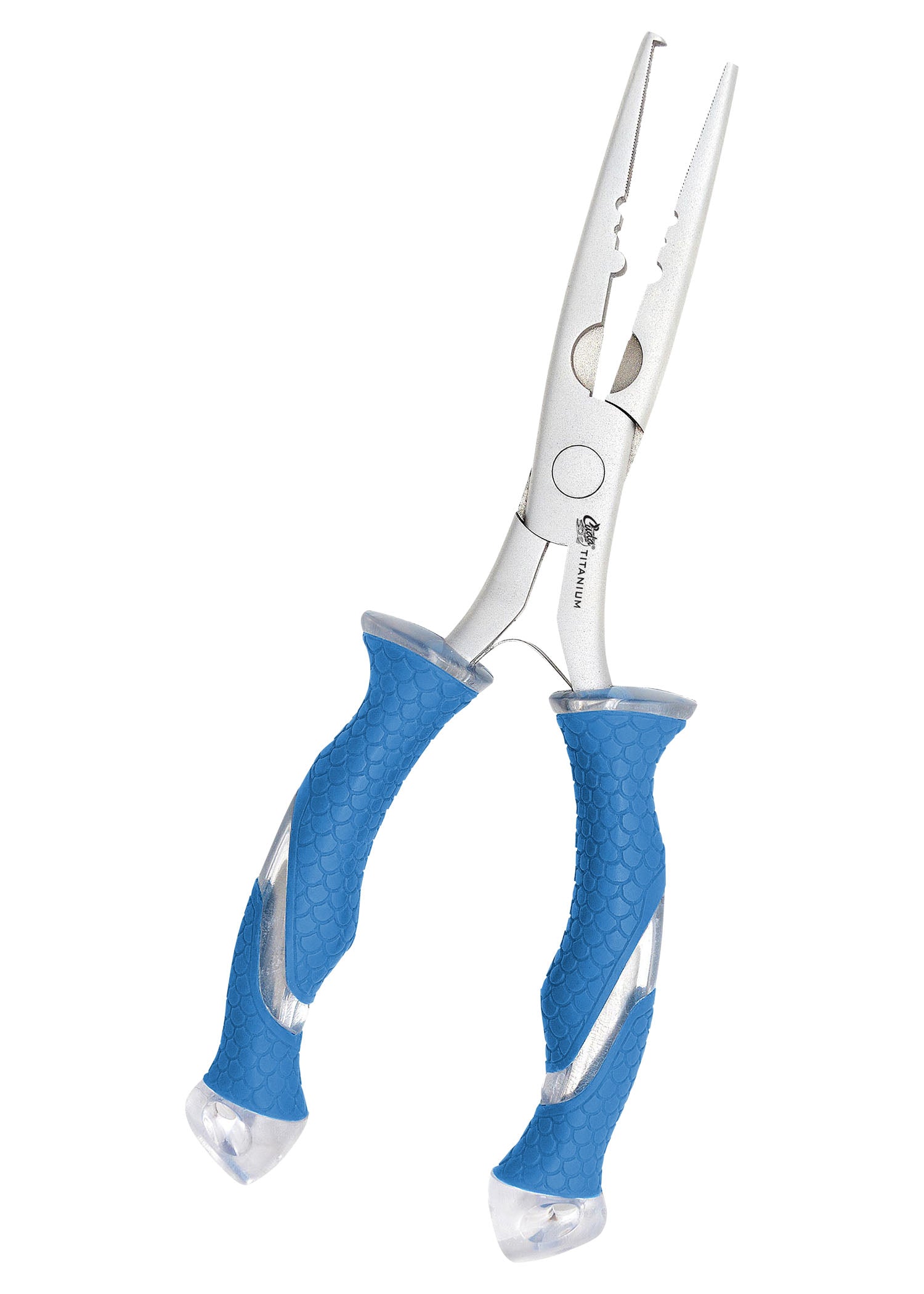 Imagen única de: Cuda Freshwater - Alicates De Anillo Dividido Con Punta De Aguja De Acero Inoxidable 7,5"