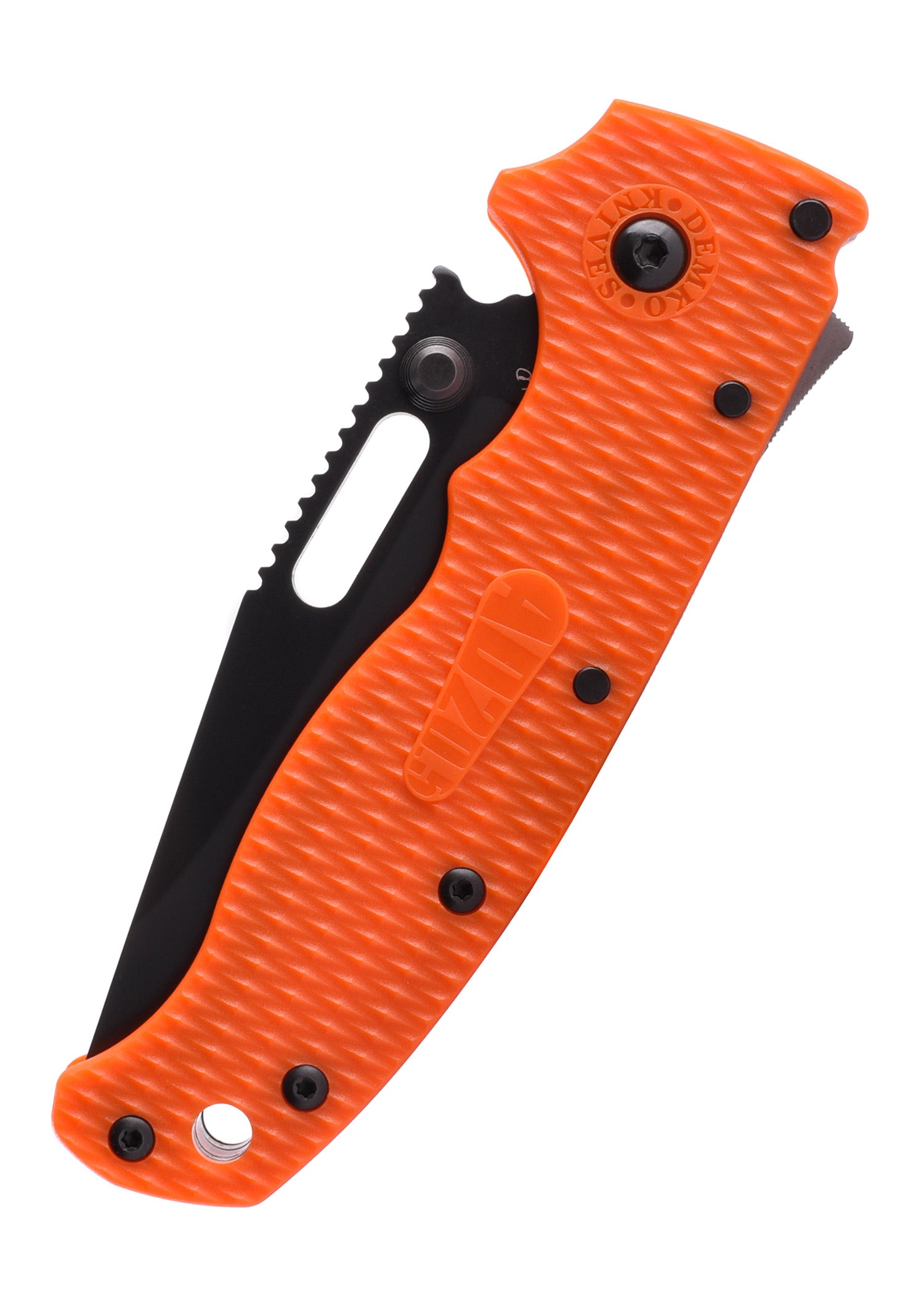 Imagen única de: Navaja De Bolsillo Demko Ad20.5 Clip Point, Naranja, Dlc