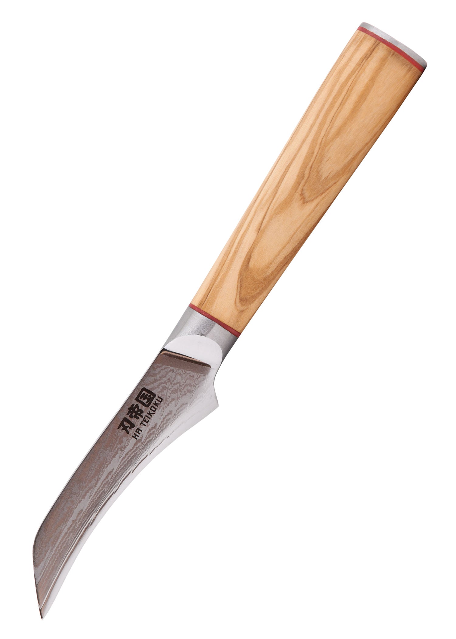 Imagen única de: Cuchillo Mondador, Acero Damasco
