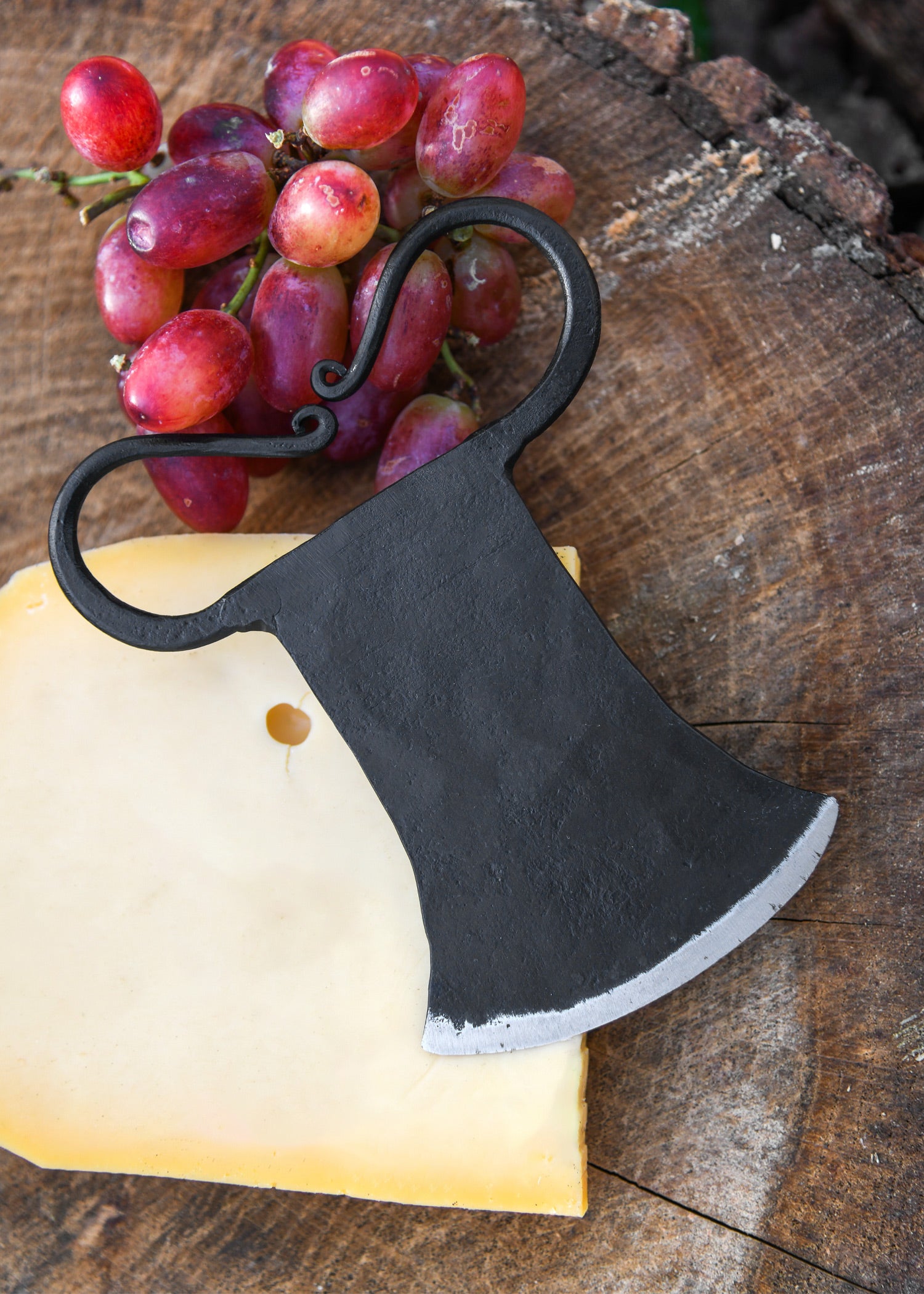Imagen única de: Cuchillo De Carnicero Forjado, Grande