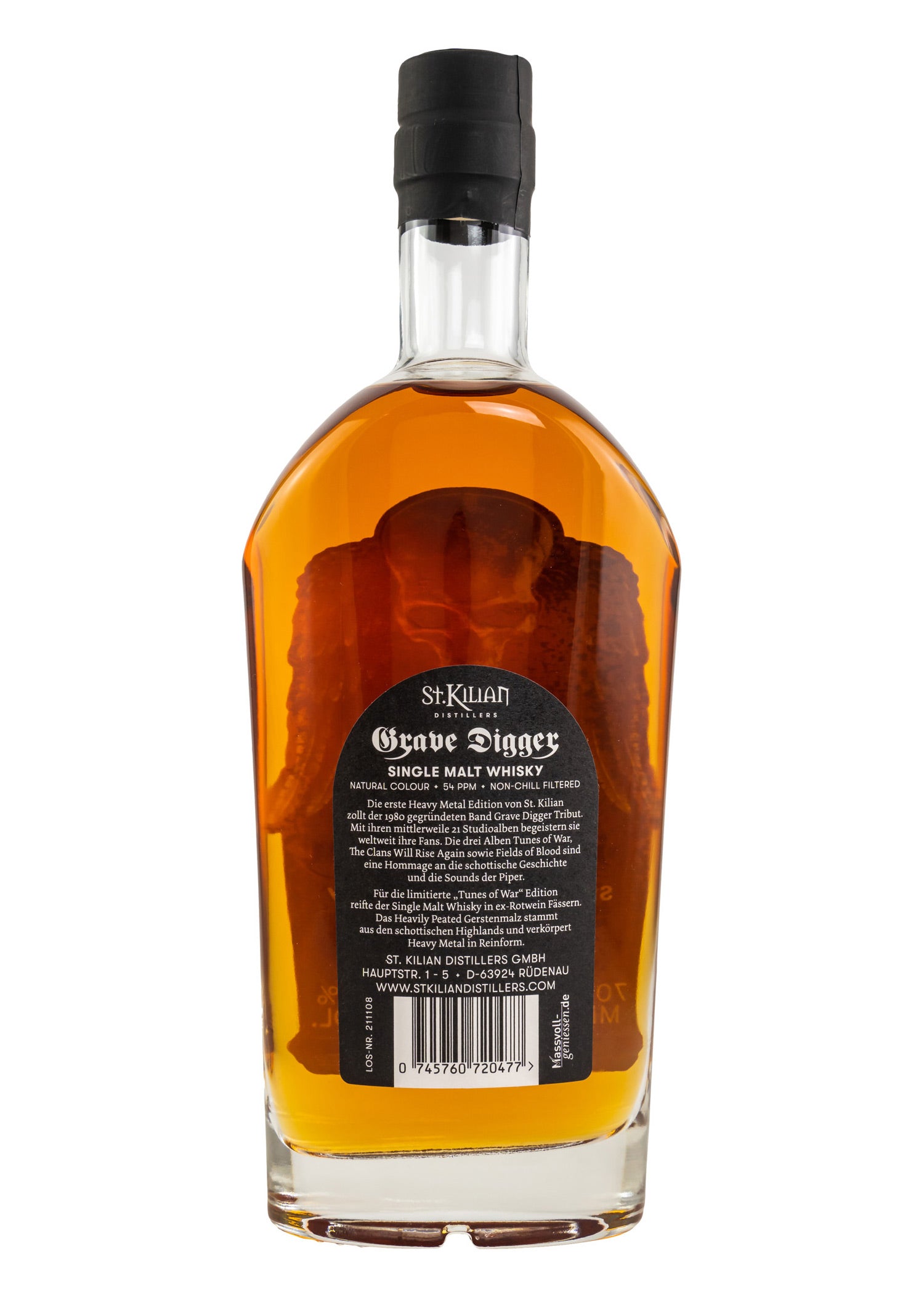 Imagen única de: Grave Digger Tunes Of War Whisky De Pura Malta 47% Vol.