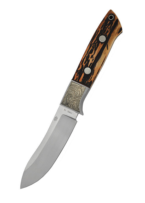 Imagen única de: Cuchillo Caribou Con Hoja De Nessmuk Y Mango De Asta De Ciervo