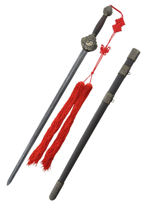 Imagen única de: Jian Hecho De Acero De Damasco.