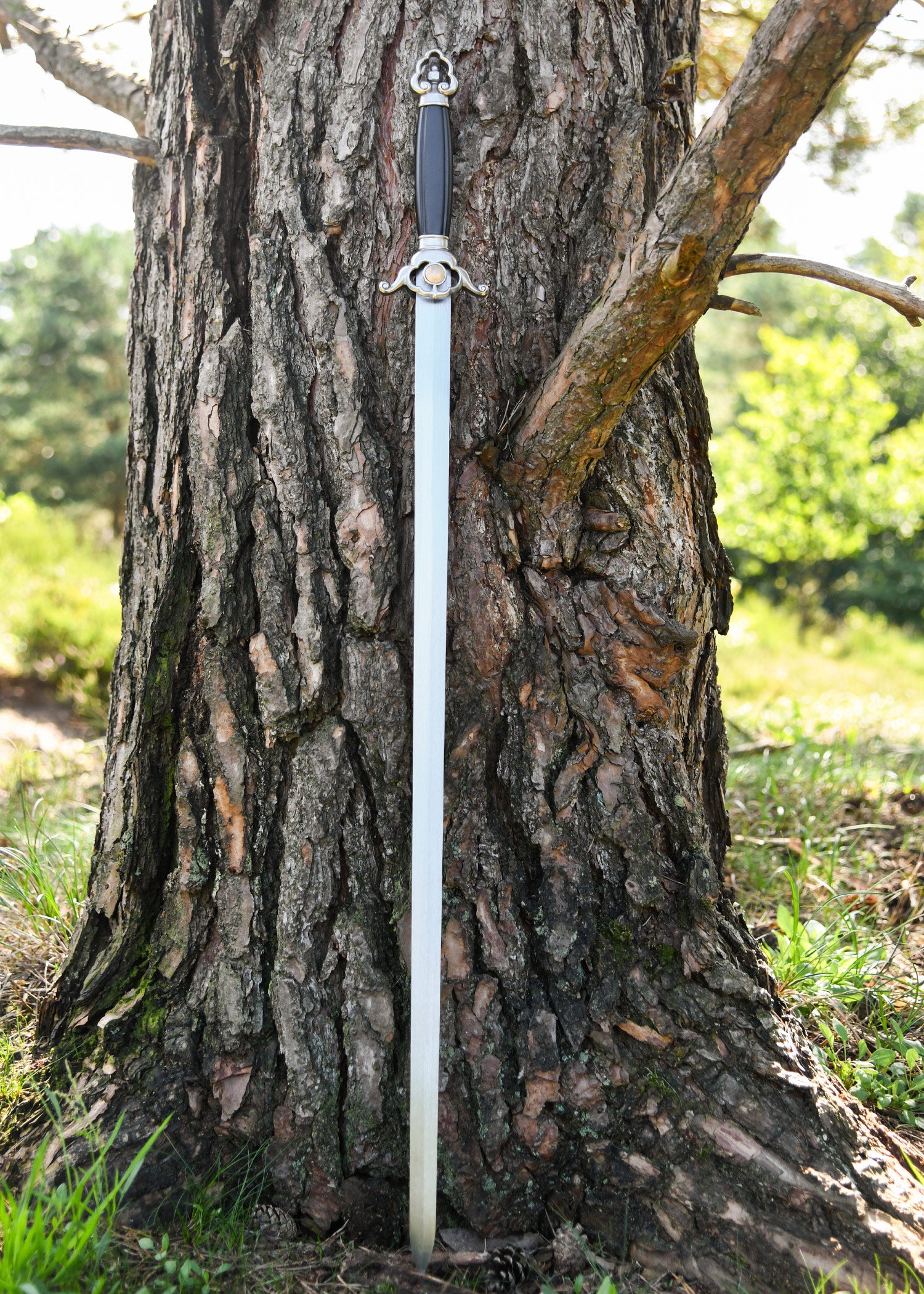 Imagen única de: Práctica Espada De Tai Chi: Hoja De 30 Pulgadas, Con Ligeros Defectos, Afilada