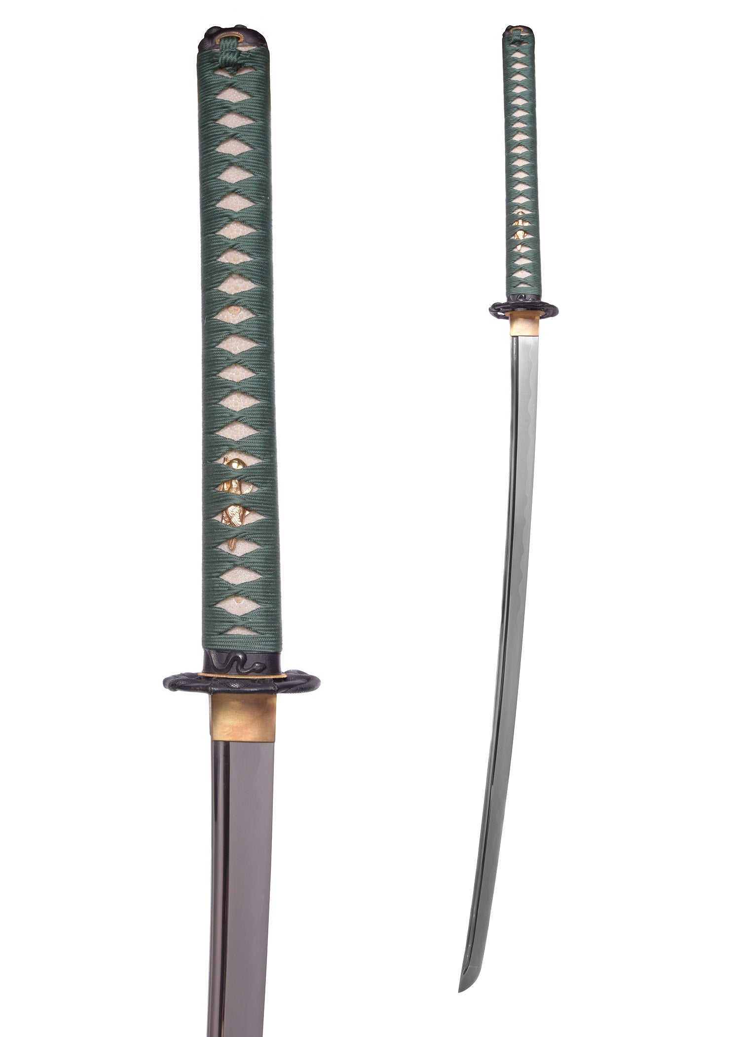 Detalle Katana japonesa Serpiente