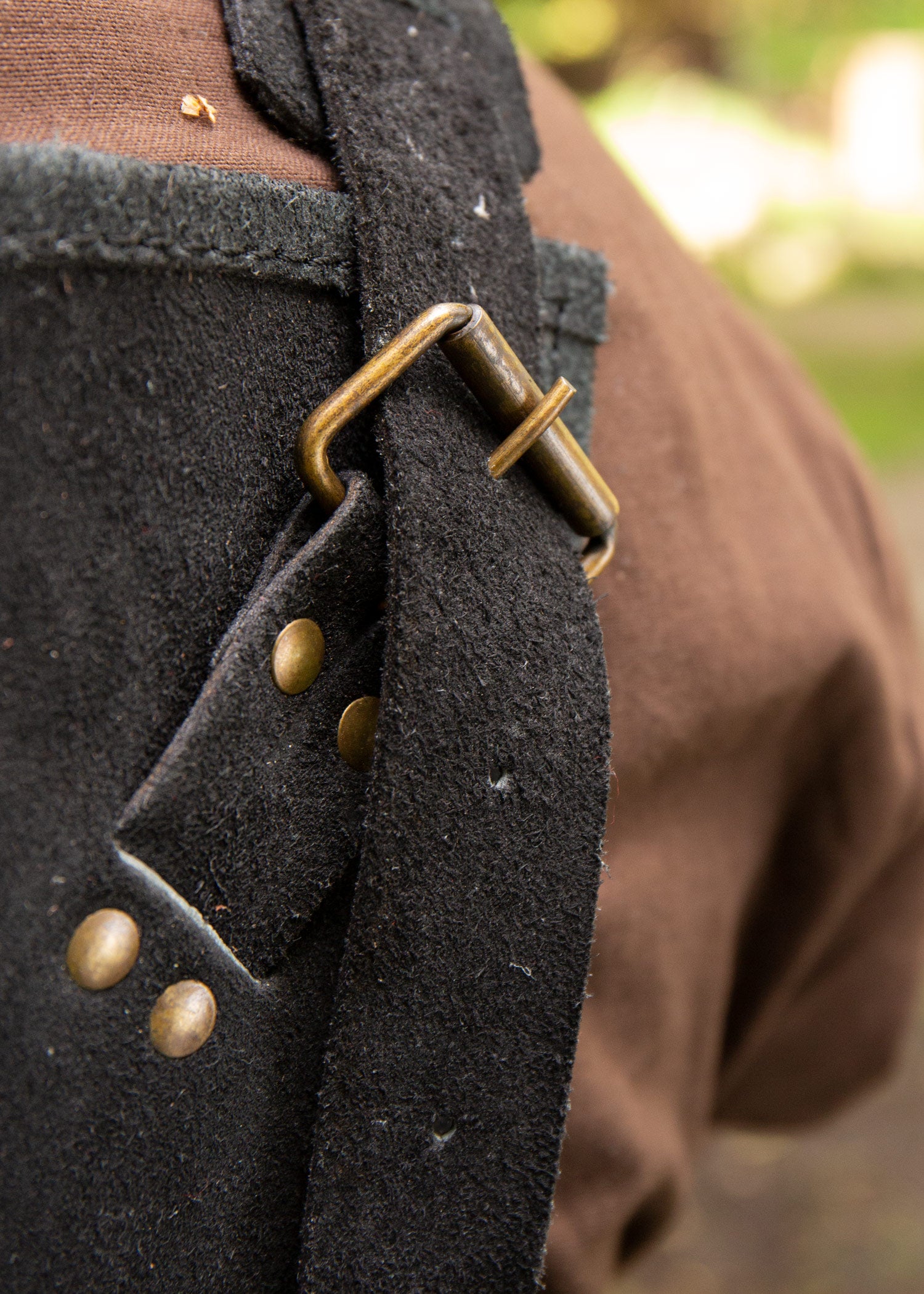 Imagen única de: Armadura De Cuero Rfb Viking, Negra