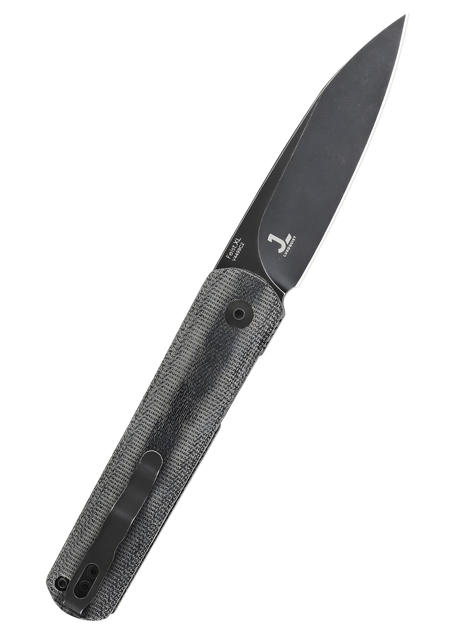 Imagen única de: Navaja Kizer Knives Feist Xl, Micarta, Hoja Negra