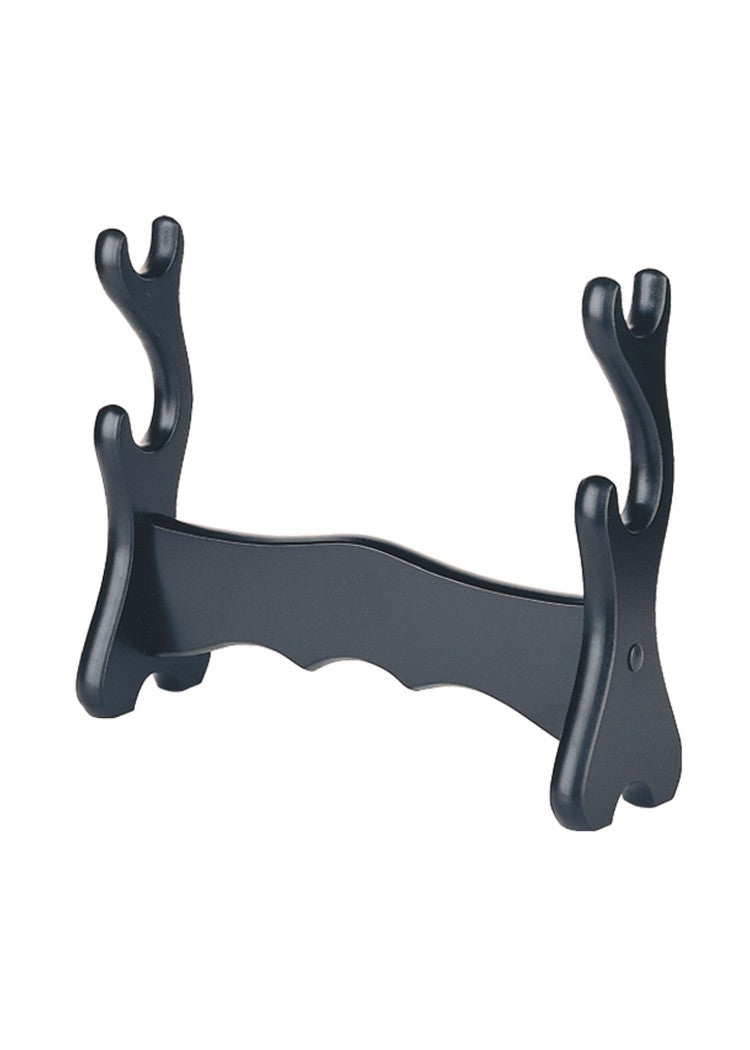 Imagen única de: Soporte De Espada De Madera, Negro, Para Dos Espadas.