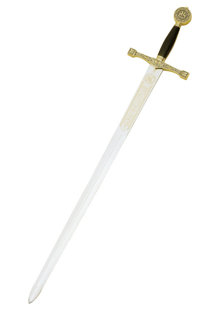 Imagen única de: Espada Excalibur, Color Dorado, Esmalte Azul.