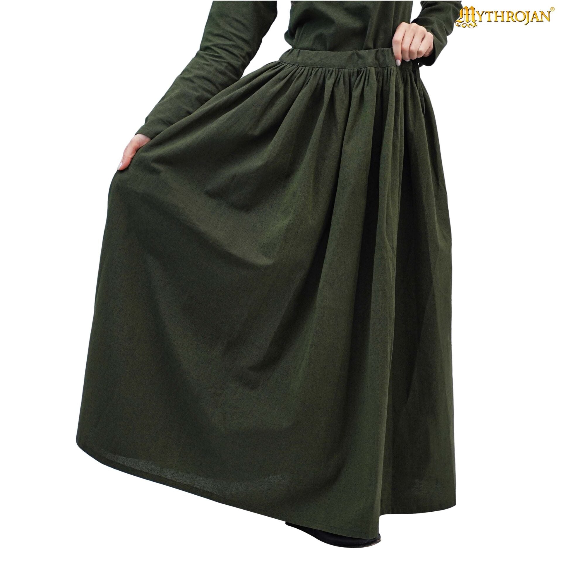 Falda Adventuress medieval de fantasía, 100% algodón, cintura ajustable - imagen 5