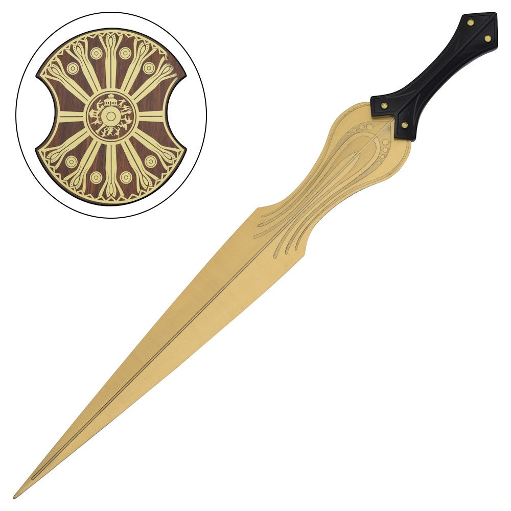 Espada decorativa inspirada em Aquiles