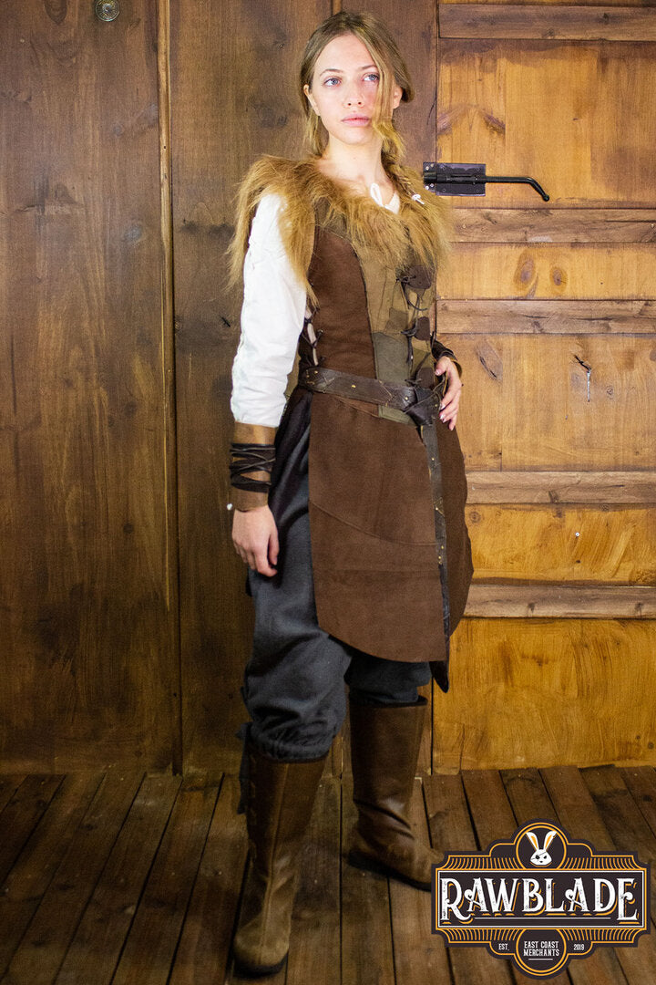 Imagen única de: Jubón De Cuero Mujer Falcon