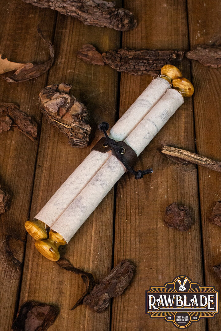 Imagen única de: Pergamino Académico Con Correa De Cuero